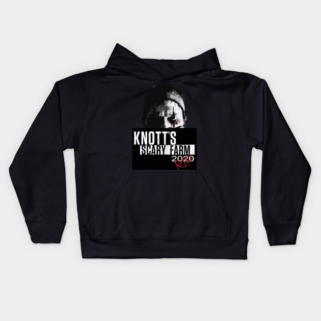 Knott's Scary Farm 2020 RIP Kids Hoodie by RadioGunk1